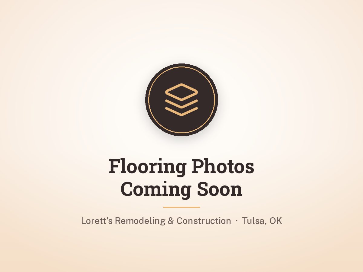 Leveled subfloor ready for new flooring by Lorett's Remodeling and Construction in Tulsa, OK